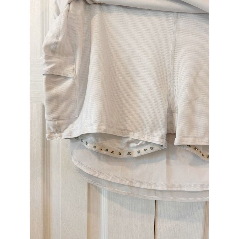 Athleta White Skort w/ Hidden Shorts Size XL - Picture 4 of 7